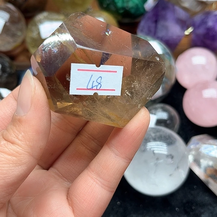 水晶110克水晶随形未镶嵌兔*