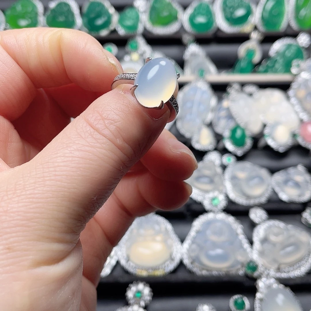 玛瑙/玉髓挂件合金
