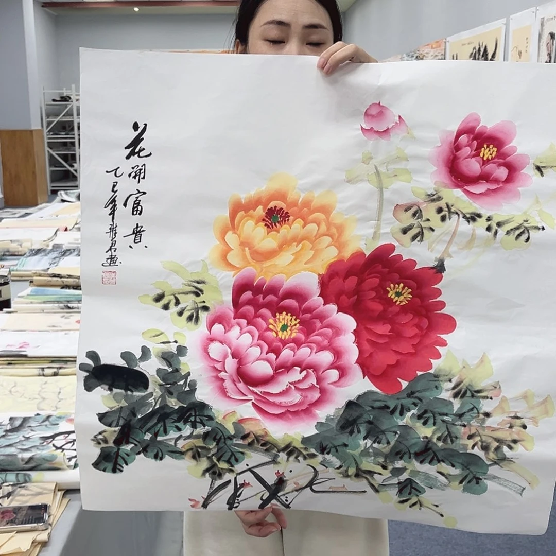 国画国画纯手绘作品