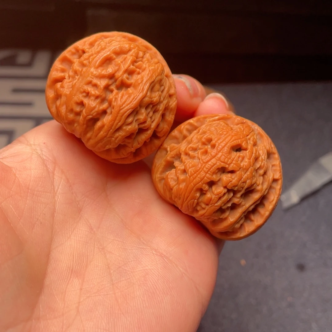 文玩核桃把件秦岭核桃8