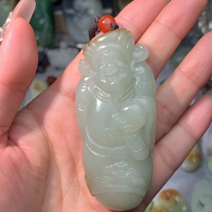 和田玉挂件未镶嵌