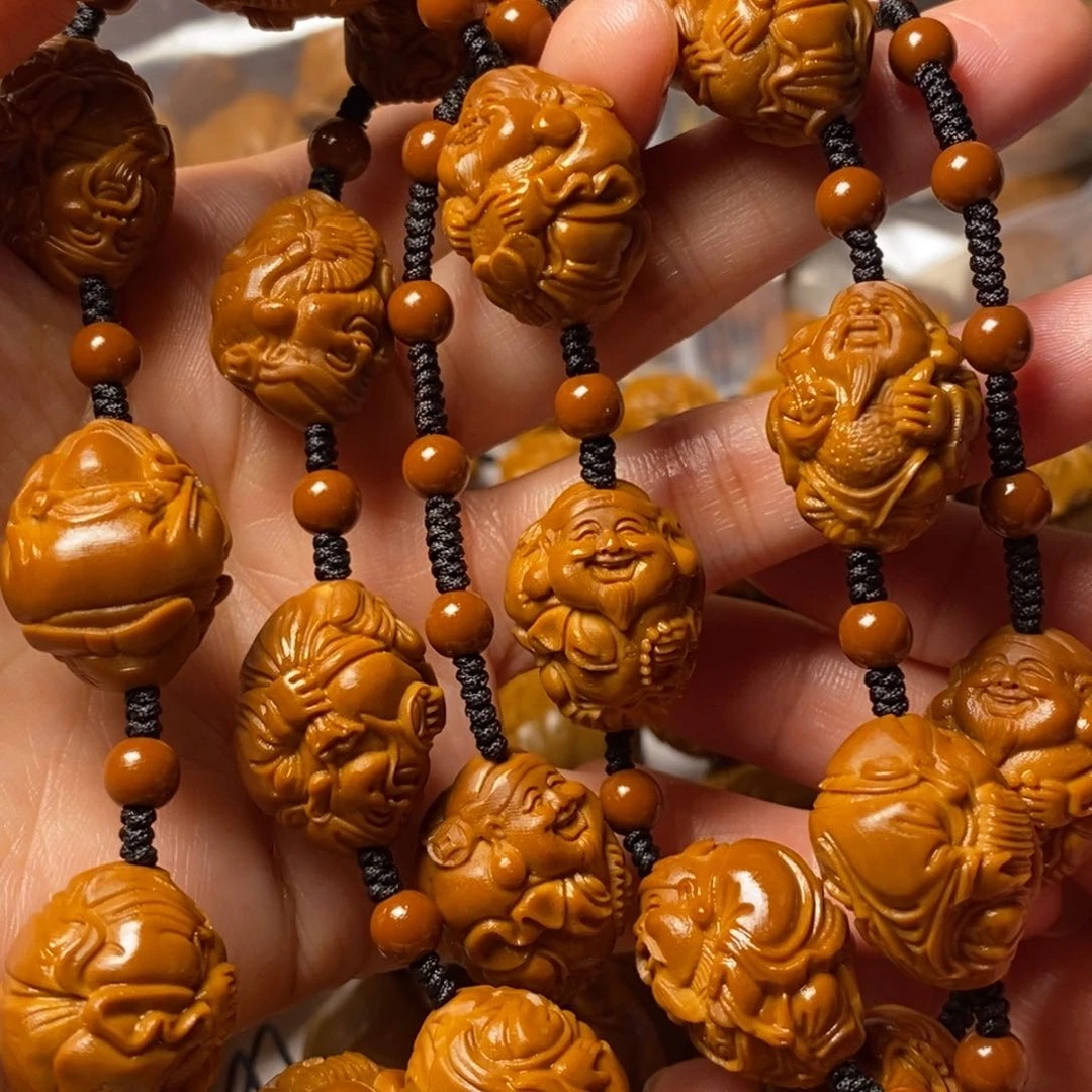 橄榄核手串/手链财神脖挂