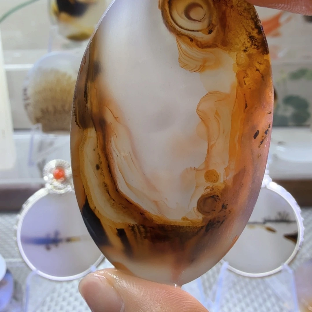 未镶嵌吊坠(不含链)玛瑙/玉髓33