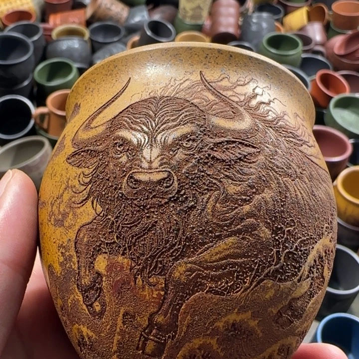 茶杯紫砂全手工紫砂