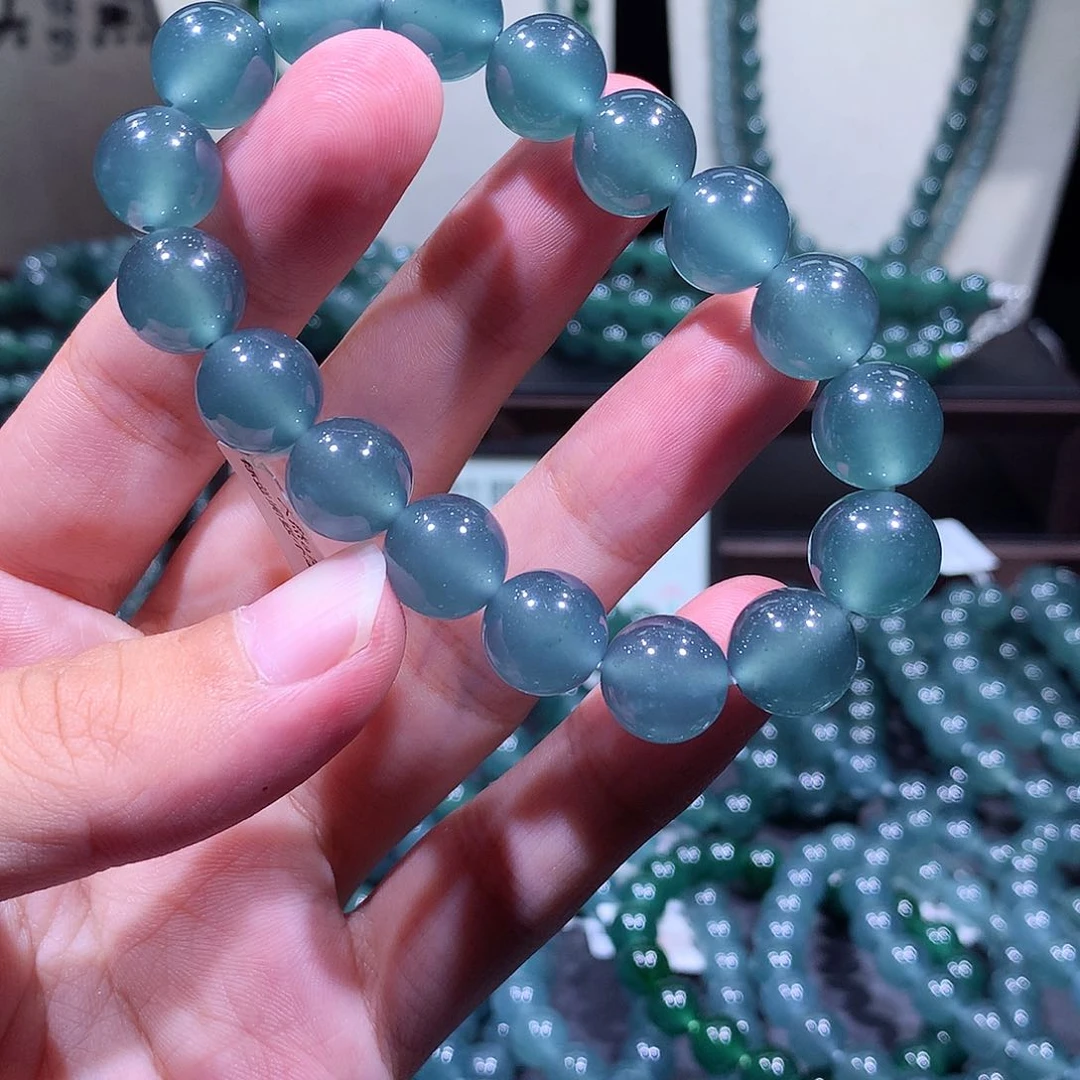 未镶嵌手链翡翠天然a货翡翠手串11.9