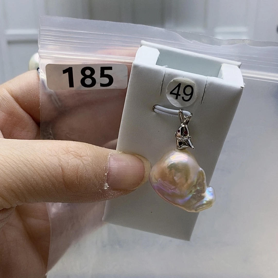 颈饰合金淡水珍珠