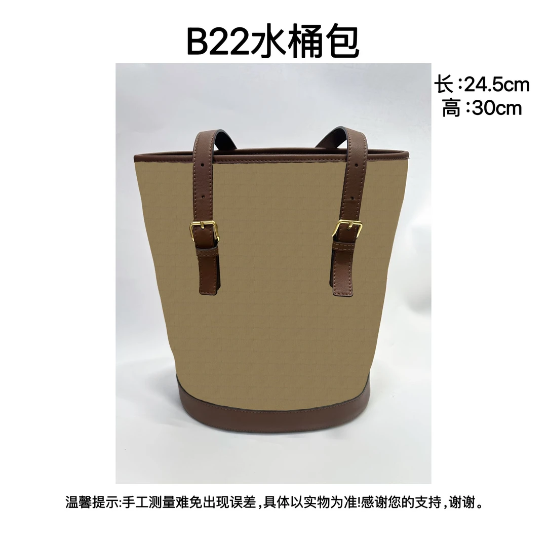 B22 原厂 原版 配皮全进口头层牛皮 水桶包