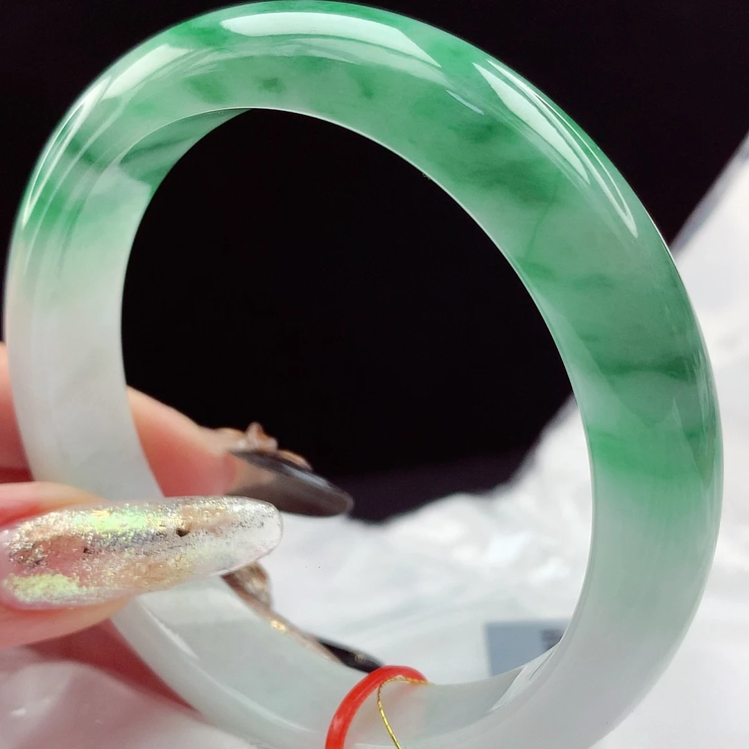 未镶嵌手镯翡翠60.圈4934