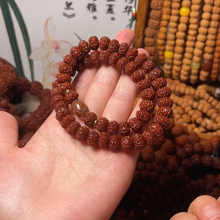 金刚菩提手串10六瓣双圈