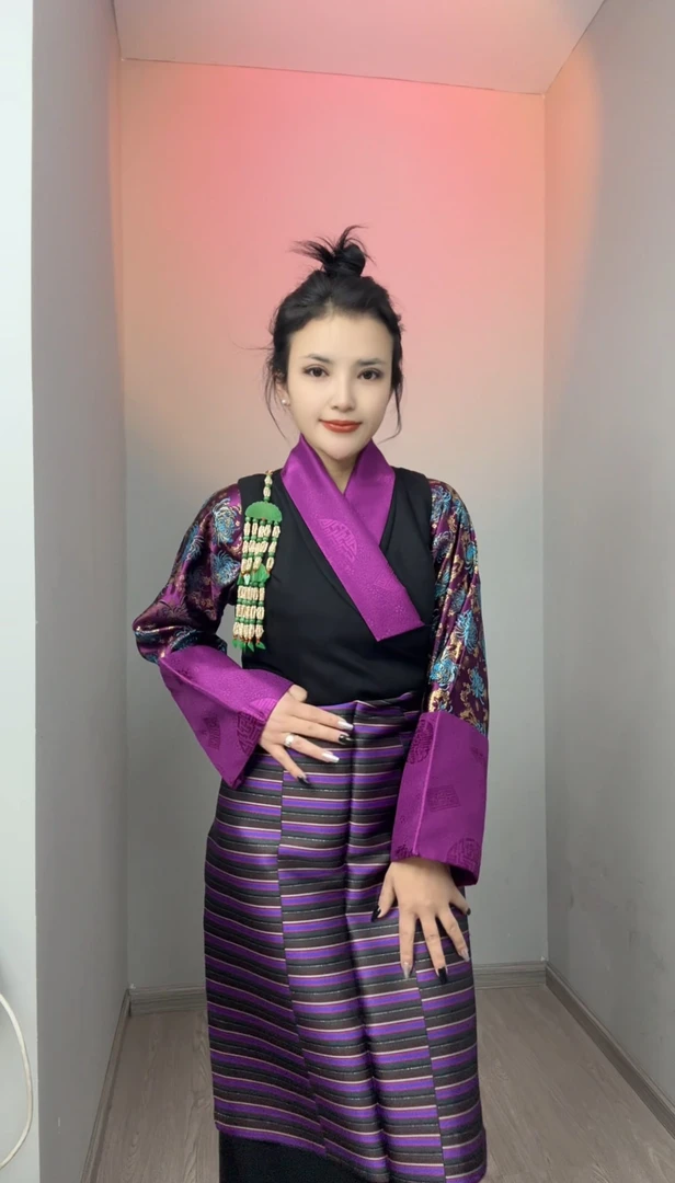 【次卓】“六号”民族服饰三件套（衬衣➕邦典➕藏袍）