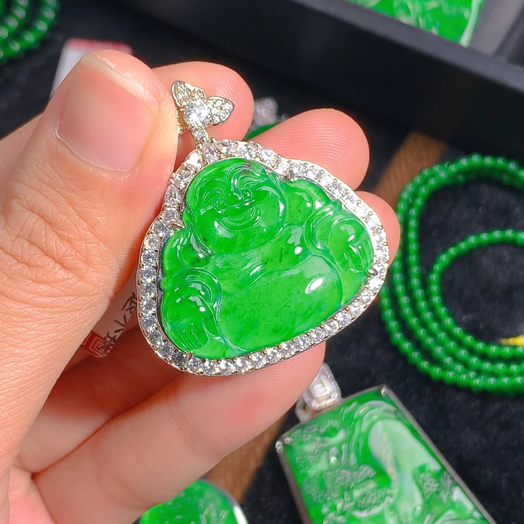 翡翠吊坠(不含链)未镶嵌