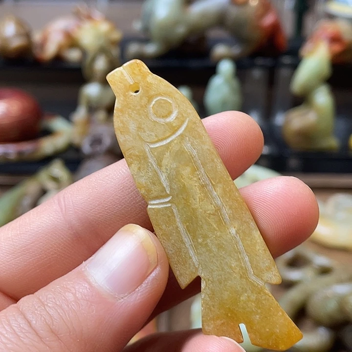 和田玉（糖玉）未镶嵌颈饰