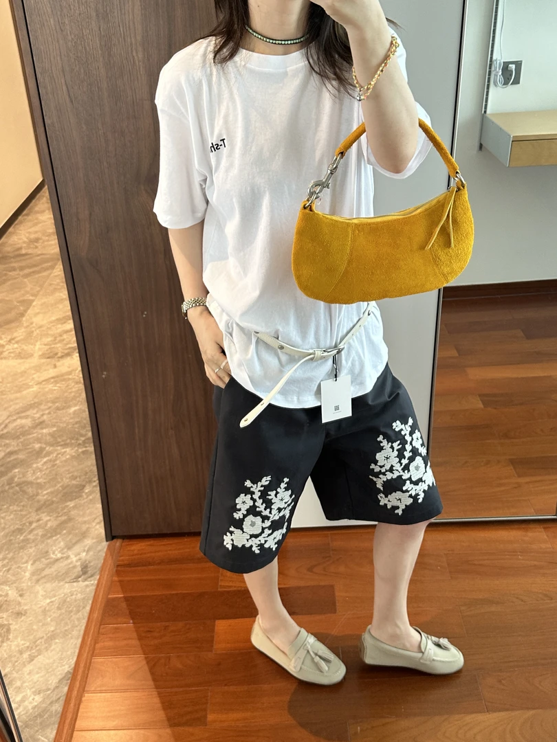 【ZHANGDAYUN】33170#【ins博主 高级肤感棉白t】