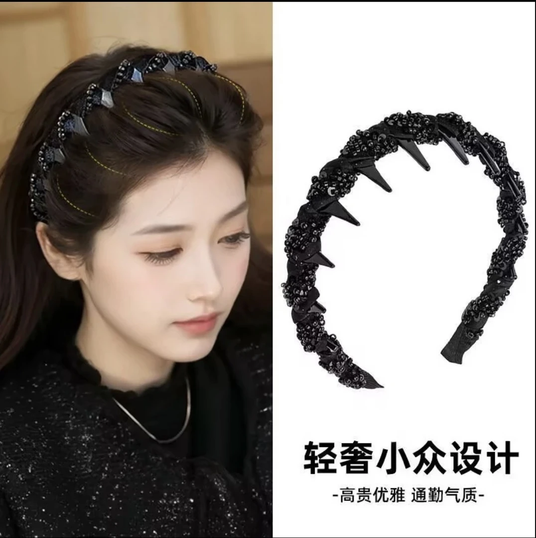 发箍2025爆款洋气高级感新款网红气质发箍高颅顶显脸小发箍