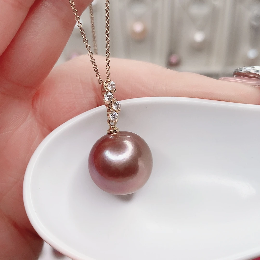 吊坠(赠链)淡水珍珠合金