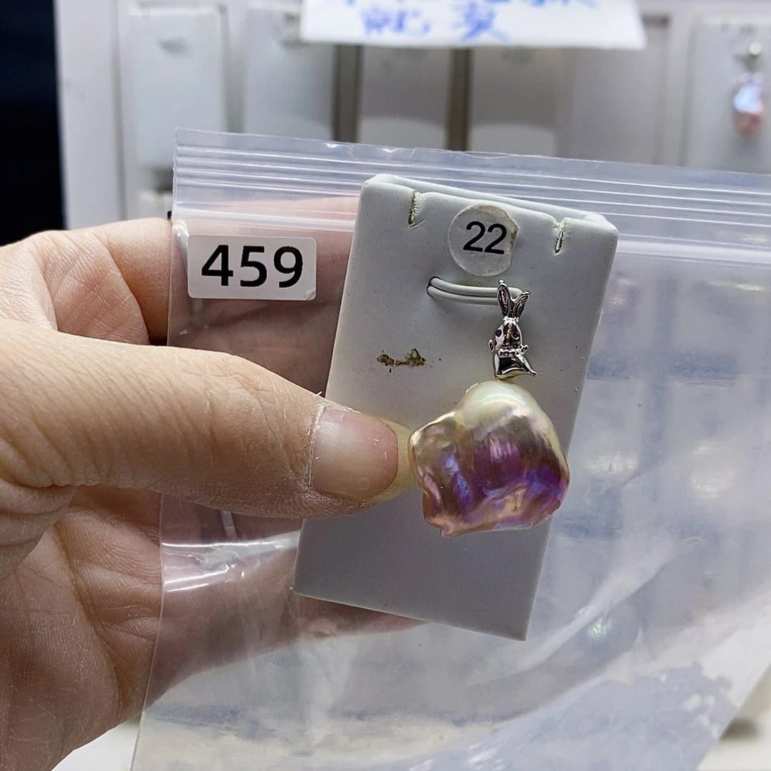 颈饰合金淡水珍珠