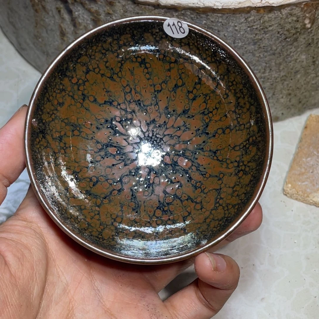 茶盏龙窑柴烧建盏118