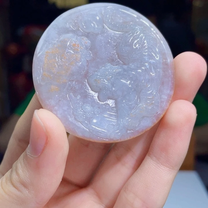 翡翠未镶嵌吊坠(不含链)A42