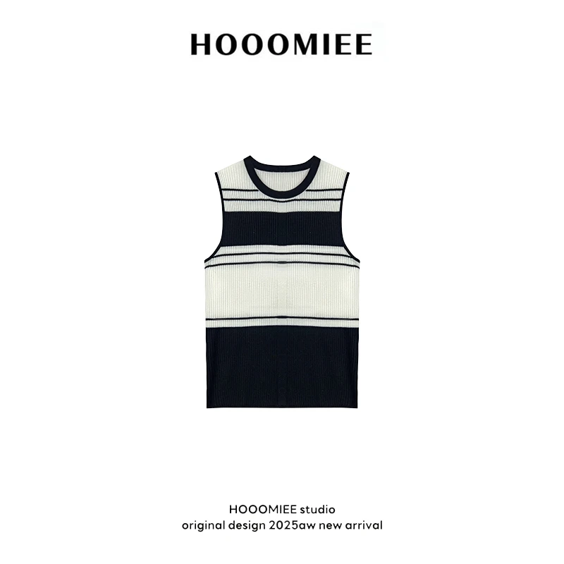 Hooomiee轻简凉感夏季穿搭女士小背心250197