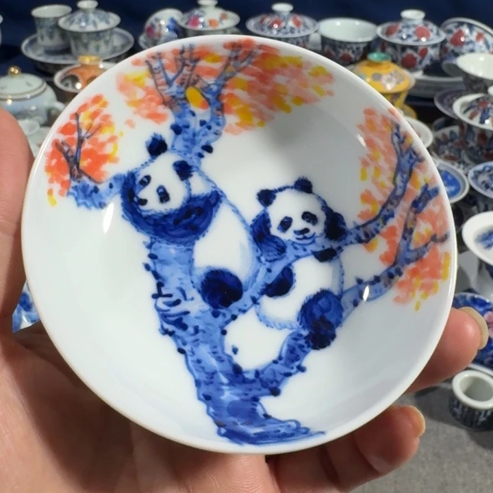 景德镇手工手绘杯