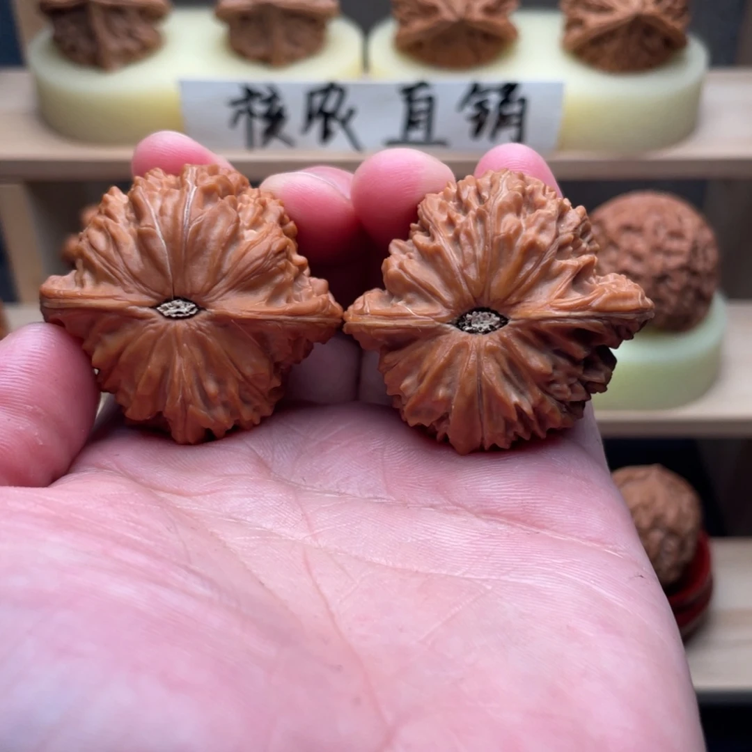 优***～吊坠文玩核桃磨盘41