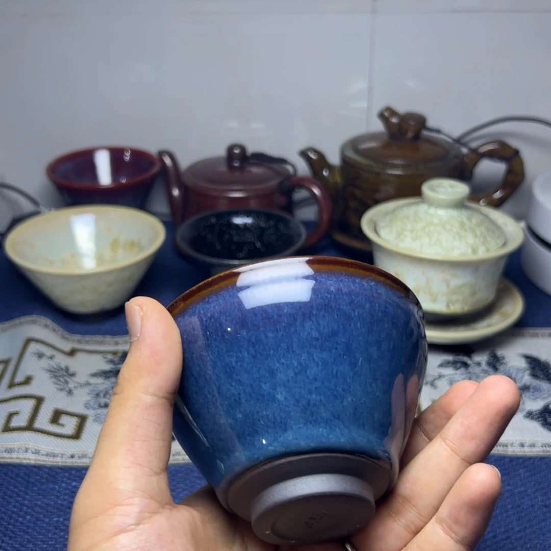 建阳建盏喝茶主人杯