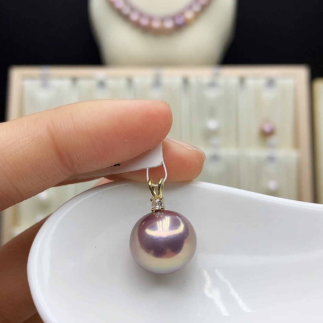 淡水珍珠颈饰合金