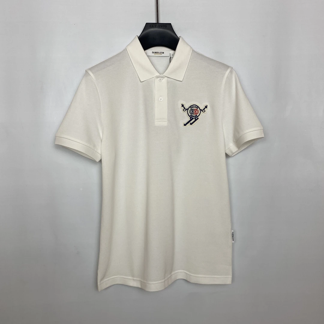 CALIANI/卡里亚尼  男士休闲时尚大气翻领短袖 YN2521FT012