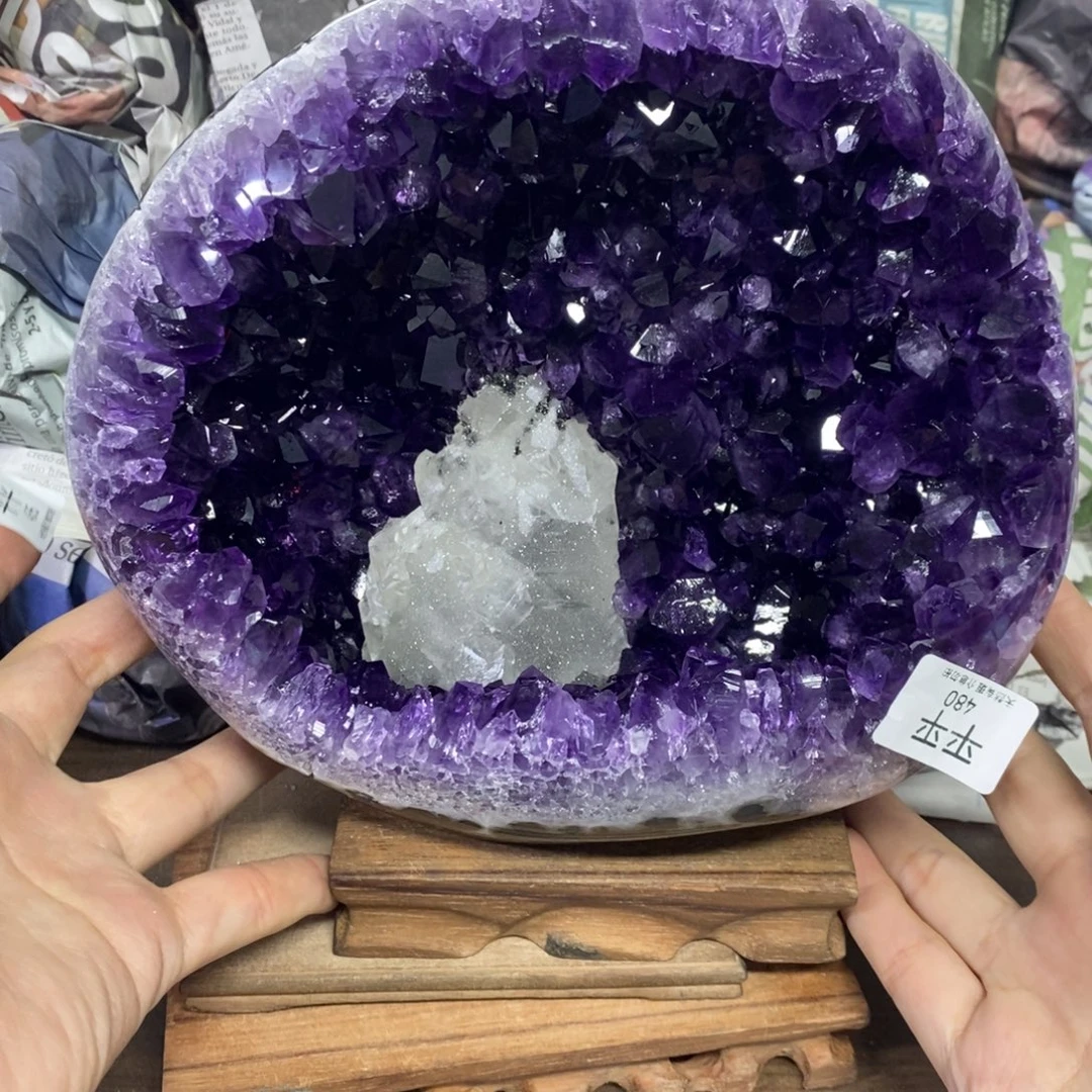 大型摆件（非配饰）紫晶未镶嵌