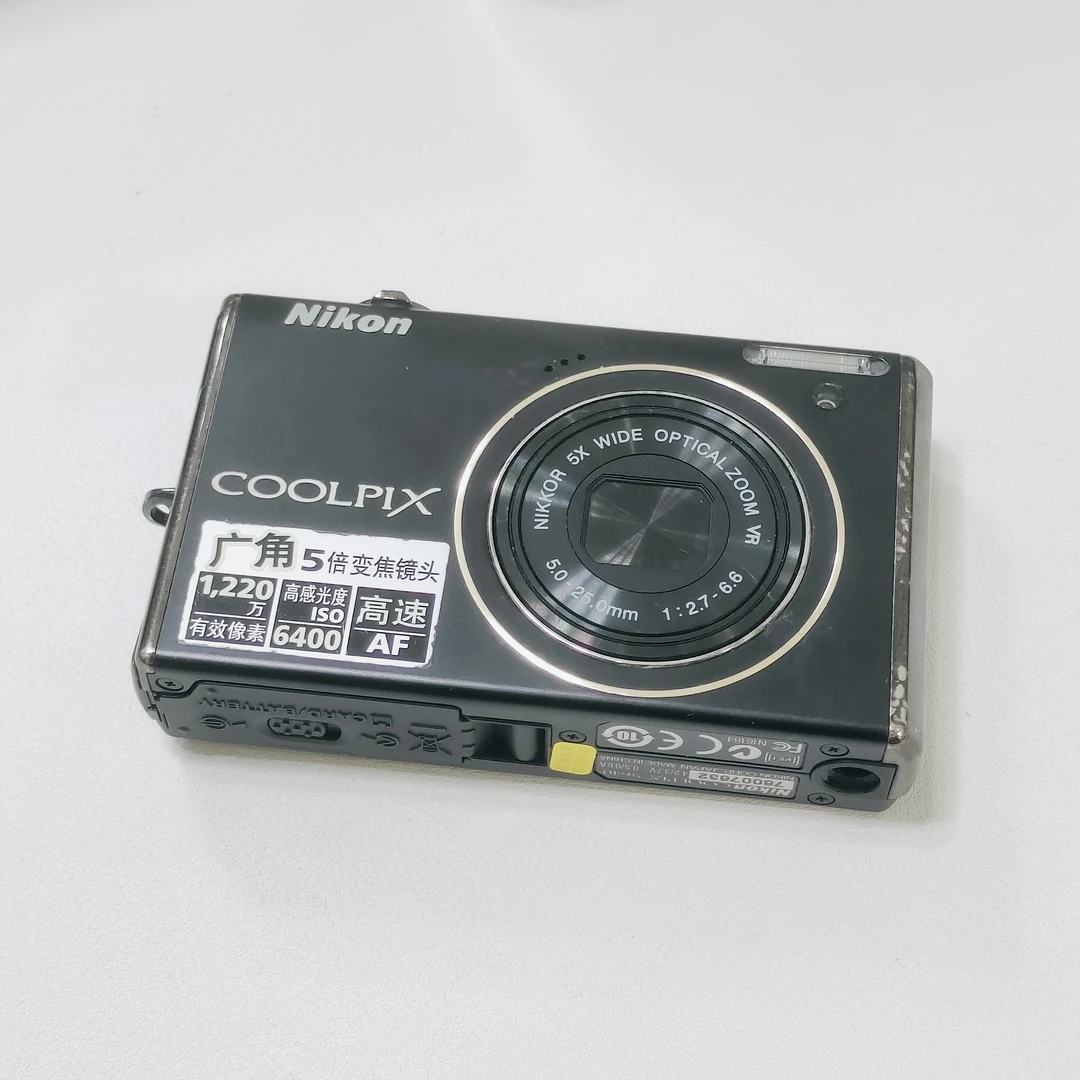 9新 Nikon/尼康 s640中文/1200万像素5倍光学变焦冷白清透感
