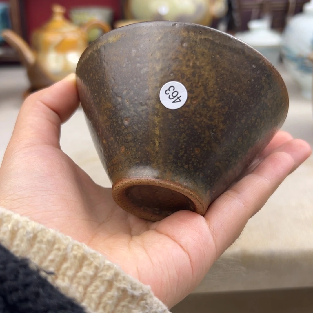 杯纯手工柴烧主人杯