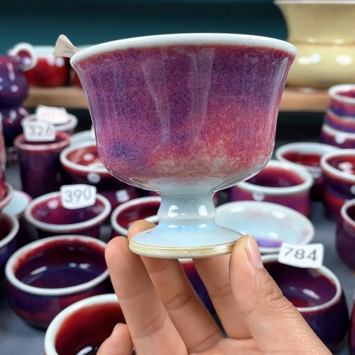瓷片纯手工制作……微微瑕