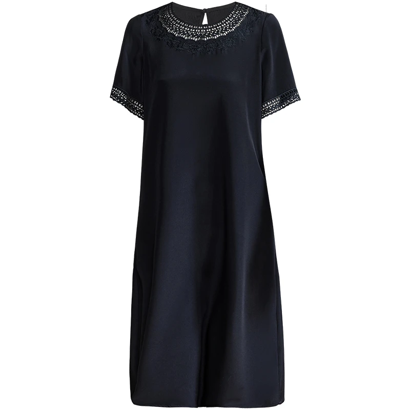 【设计师沈兰】Z5199轻奢桑蚕丝连衣裙夏季真丝裙子