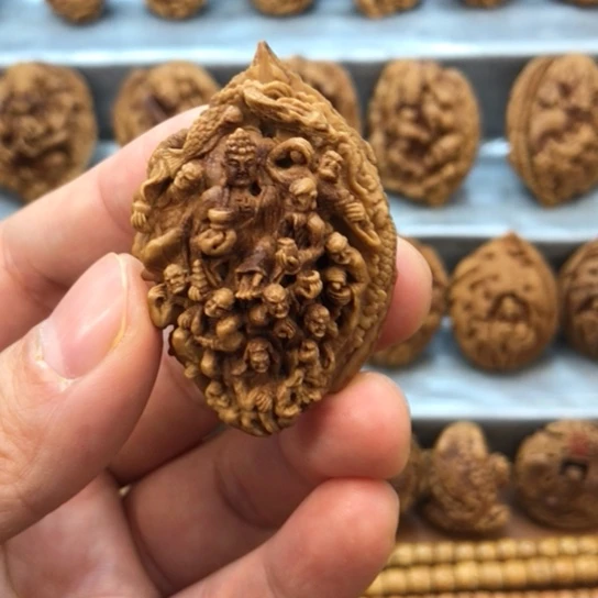 桃核吊坠剑*桃核雕刻材质