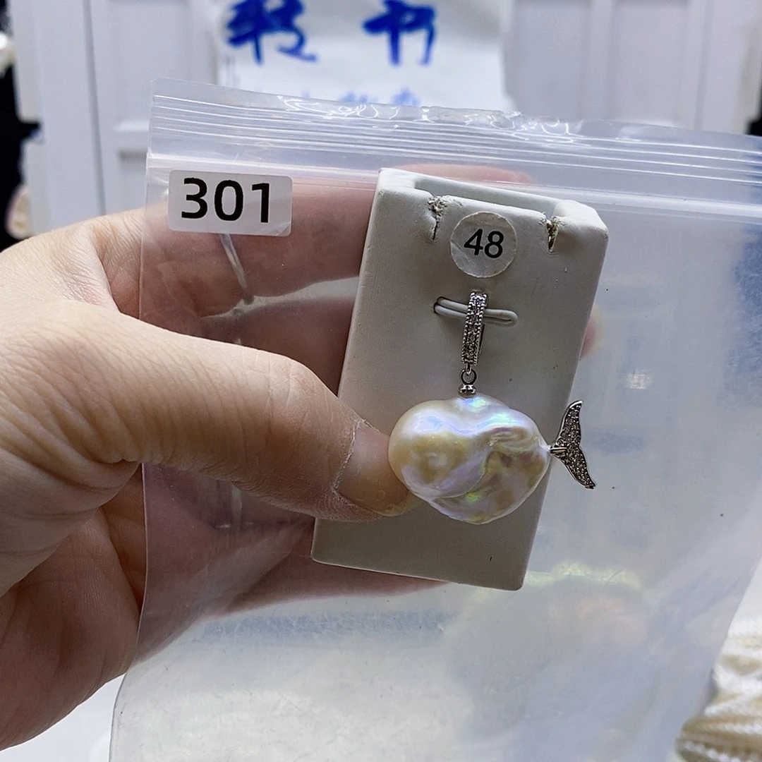 颈饰合金淡水珍珠
