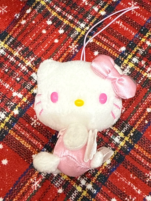 芝士专拍粉色kitty挂件