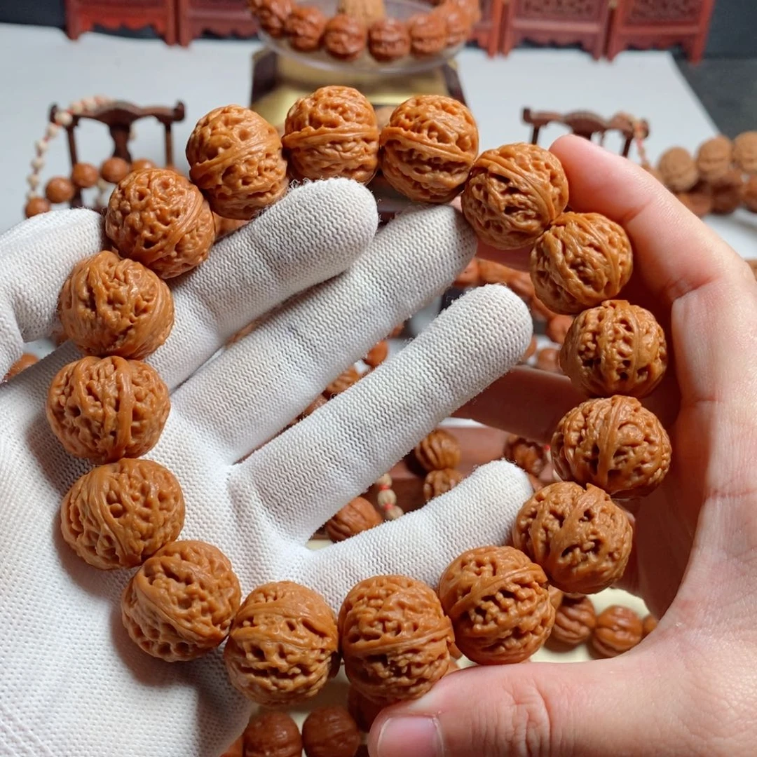 晓***崔手串文玩核桃尺寸22