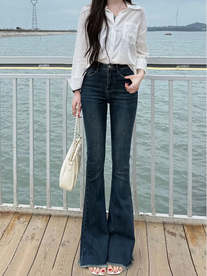 葡萄.2025年新款高腰显瘦气质长裤