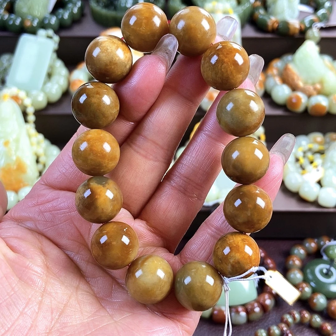 透闪石质玉未镶嵌手串