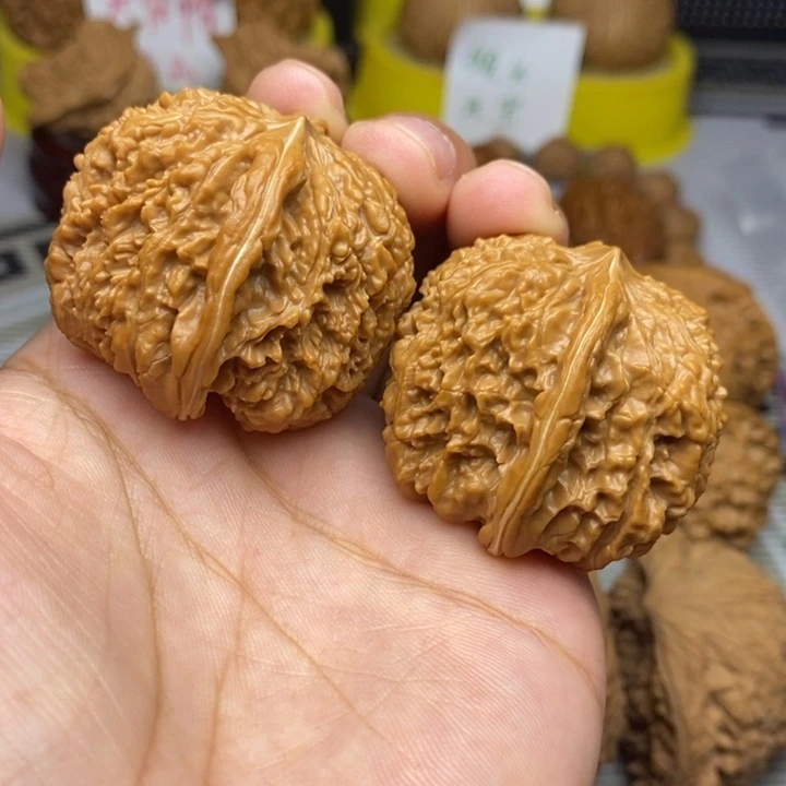 文玩核桃把件137狮子头