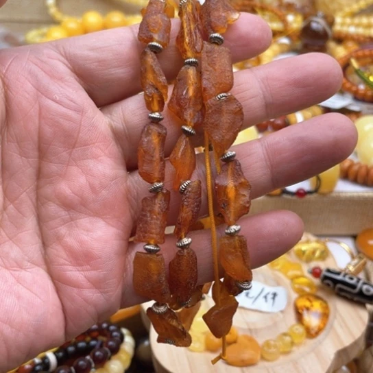 蜜蜡手串未镶嵌手串