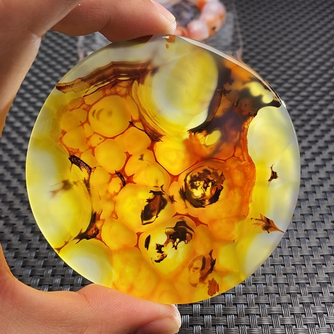 悠***。玛瑙/玉髓未镶嵌吊坠(不含链)