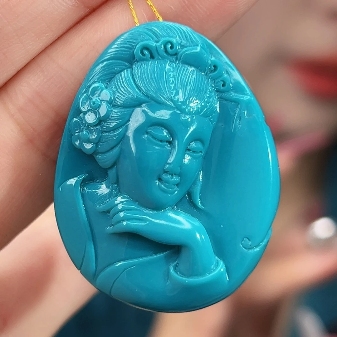 绿松石未镶嵌珠宝奇石