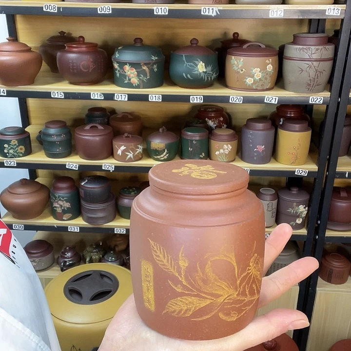 紫砂茶叶罐紫砂茶叶罐