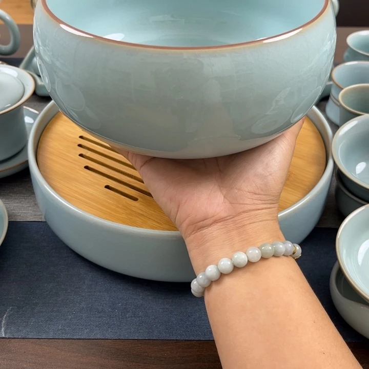 天青汝瓷罗汉洗一级全品