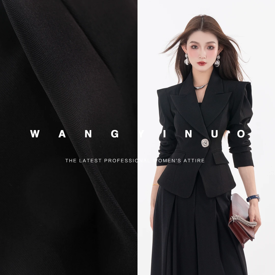 MD现货·依诺【简约干练】2025春款穿搭显瘦时尚西装手工设计款外套