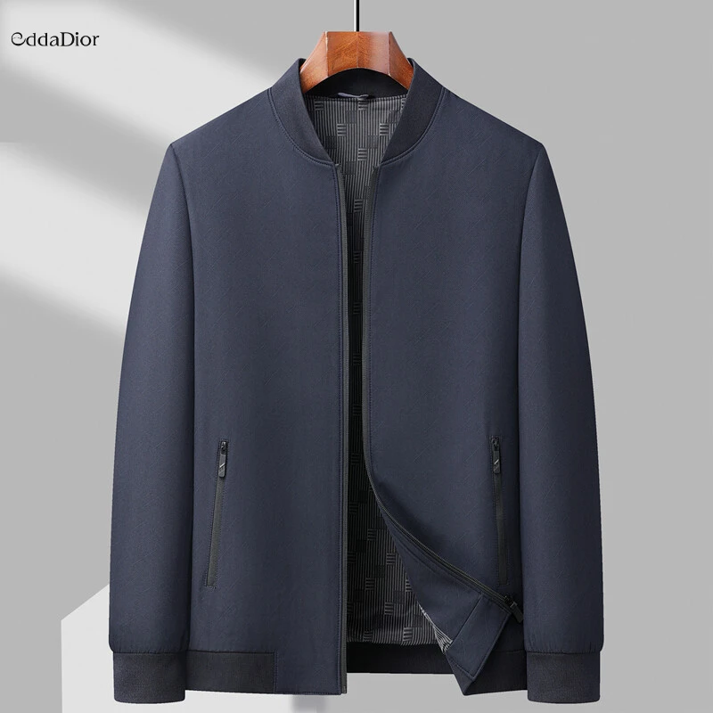 eddadior法国轻奢品牌夹克男士春季新款商务休闲免烫防风上衣男