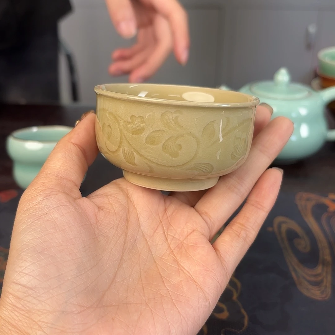 小米茶器龙泉云间青瓷