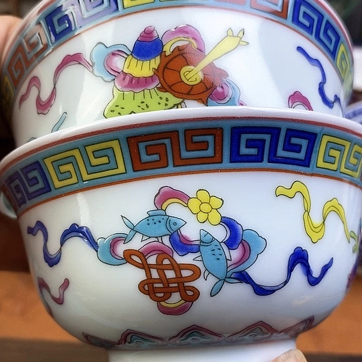 景德镇陶瓷藏式茶碗