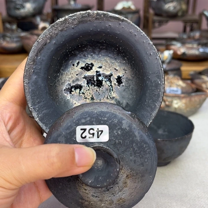 壶裸柴烧陶瓷茶具